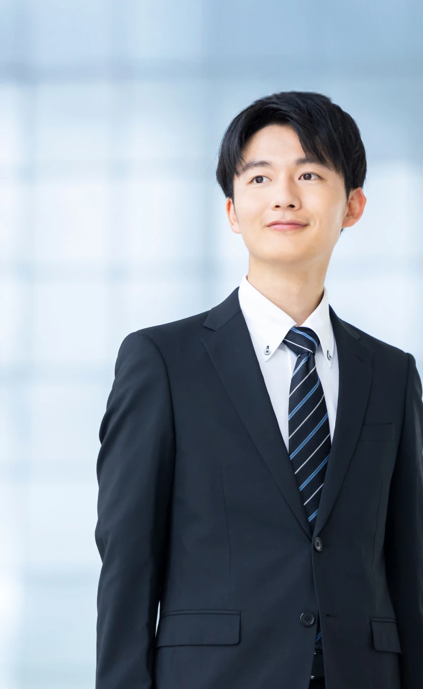 福島で働く男性のイメージ写真